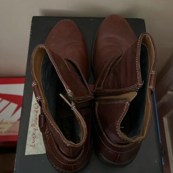 Lucky Brand | Shoes | Lucky Brand Zip 6 Harness Boots Size  display picture 3